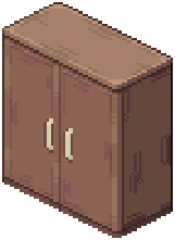 Wooden Modern Basic Wardrobe