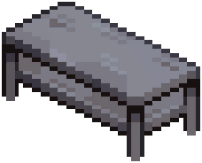 Blue Modern Basic Table — extracted game image