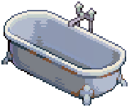 Farmhouse Bathtub A — extracted game image