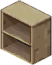 Cream Modern Basic Shelving Unit