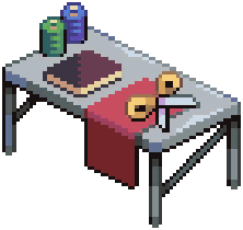 Dressmaker Table — extracted game image