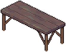 Pinewood Industrial Dining Table