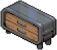 Blue Industrial Storage