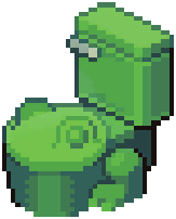 Eclectic Frog Toilet — extracted game image
