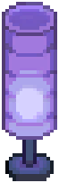 Floor Lamp Purple