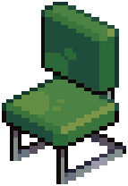 Cozy Green Chair — extracted game image