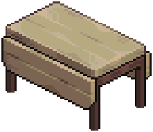 Cream Modern Basic Dining Table