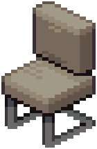 Cream Modern Basic Seat — extracted game image