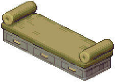 Green Modern Basic Sofa — extracted game image