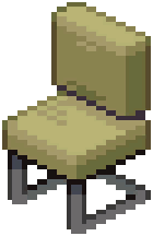 Green Modern Basic Seat — extracted game image