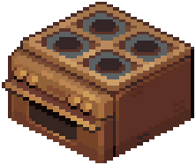Gold Industrial Oven — extracted game image