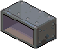 Steel Industrial Fireplace