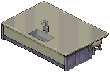 Modern Basic Kitchen Island