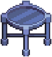 Steel Modern Basic Side Table — extracted game image