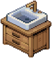 Farmhouse Bathroom Sink A — extracted game image