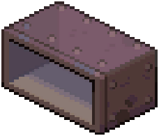 Purple Industrial Fireplace