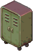 Green Industrial Locker