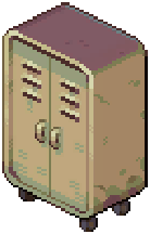 Yellow Industrial Locker