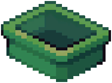 Green Plastic Box