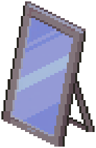 Grey Modern Basic Mirror