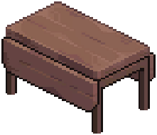 Mahogany Modern Basic Dining Table