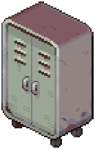 Grey Industrial Locker
