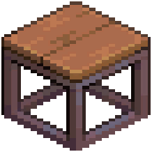 Ashwood Industrial Side Table — extracted game image