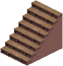 Wooden Stairs (2) — extracted game image