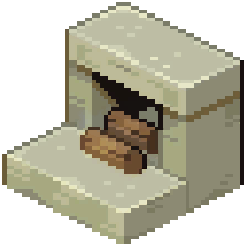 Cream Modern Basic Fireplace — extracted game image