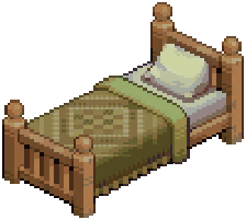 Farmhouse Single Bed A — extracted game image