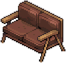 Red Industrial Two-Seater — extracted game image