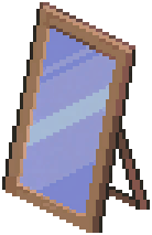 Gold Modern Basic Mirror
