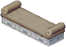 Cream Modern Basic Sofa