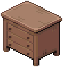Wooden Modern Basic Chest of Drawers